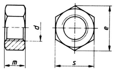 ISO 4034 Hexagon Nut