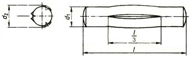 ISO 8742 Grooved Dowel Pins